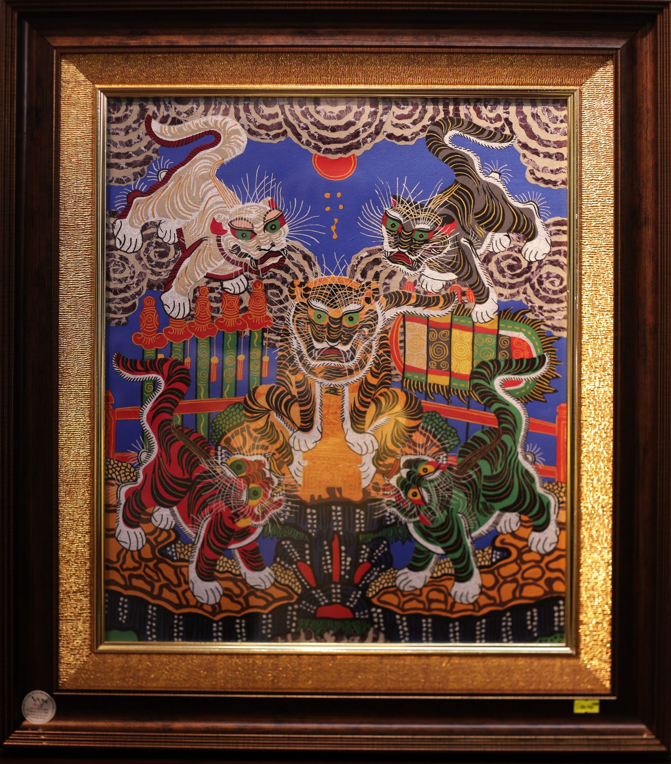 Tranh phong cảnh ghép lụa - Ảnh 24