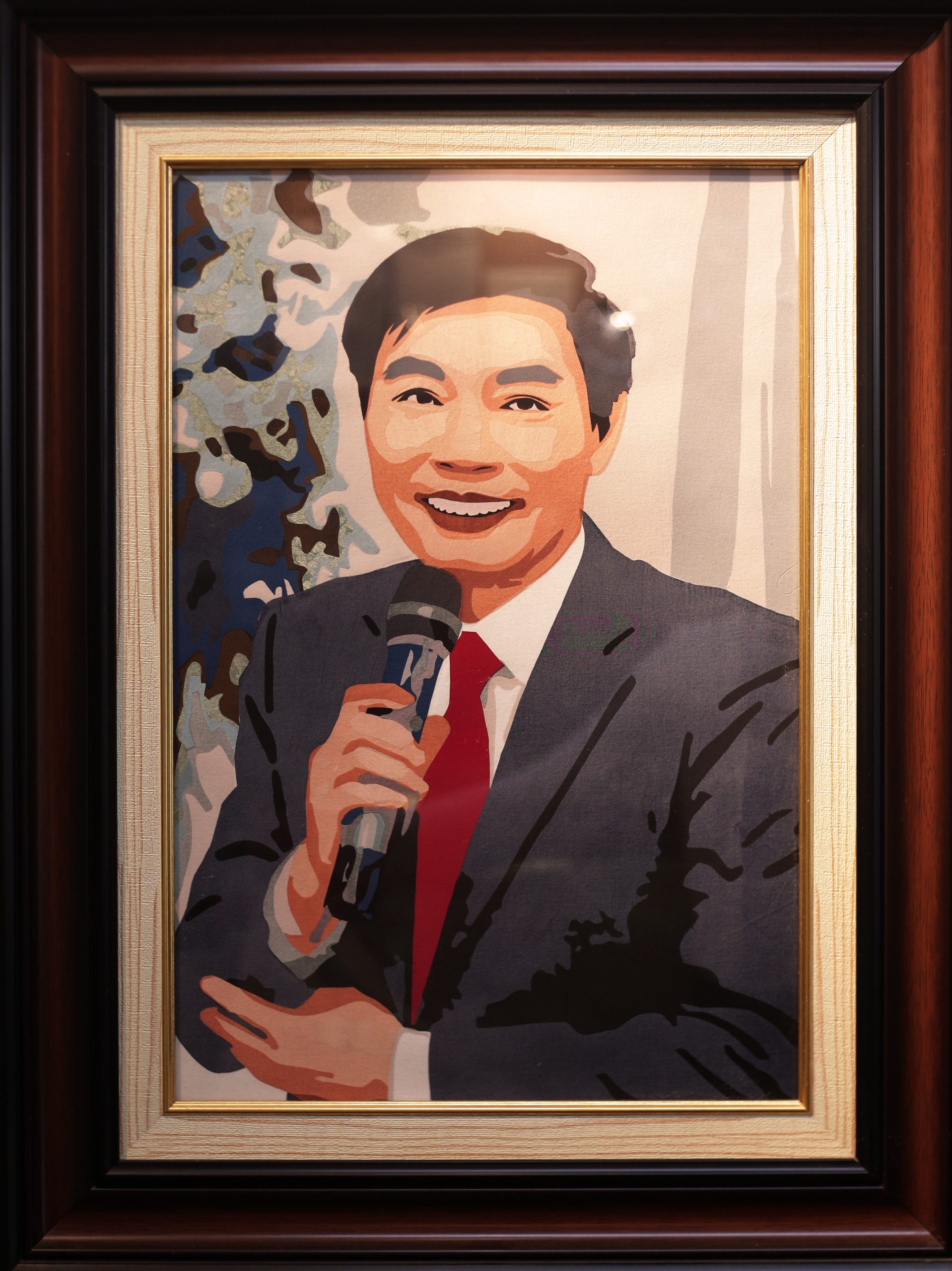 Tranh chân dung ghép lụa - Ảnh 10