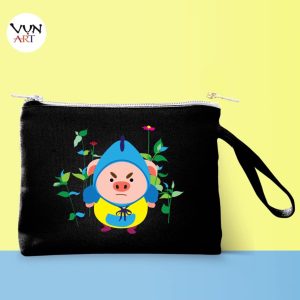 MẪU VÍ CHÚ HEO NGỘ NGHĨNH