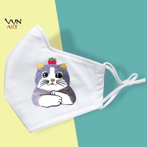 KHẨU TRANG HÌNH CON MÈO